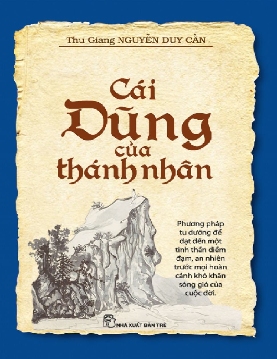 Cái Dũng Của Thánh Nhân