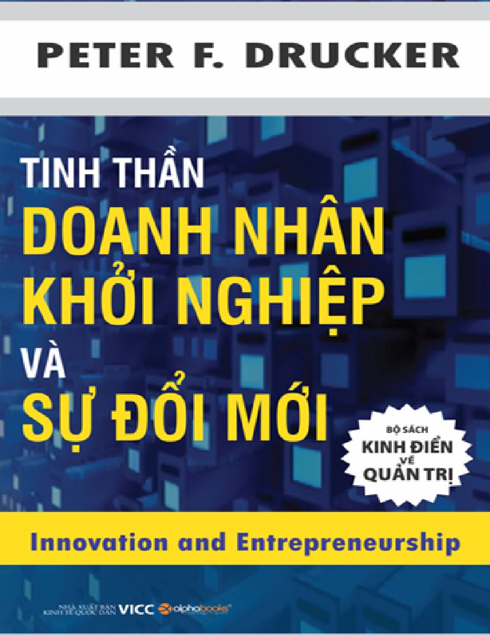 Tinh Thần Doanh Nhân Khởi Nghiệp Và Sự Đổi Mới