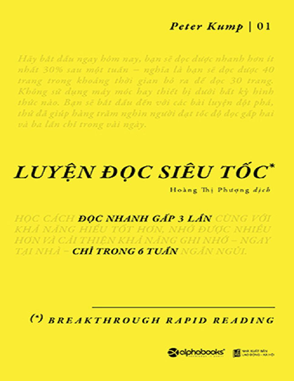 Luyen Doc Sieu Toc