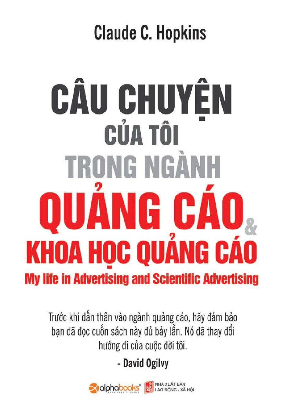 Cau Chuyen cua Toi Trong Nganh Quang Cao