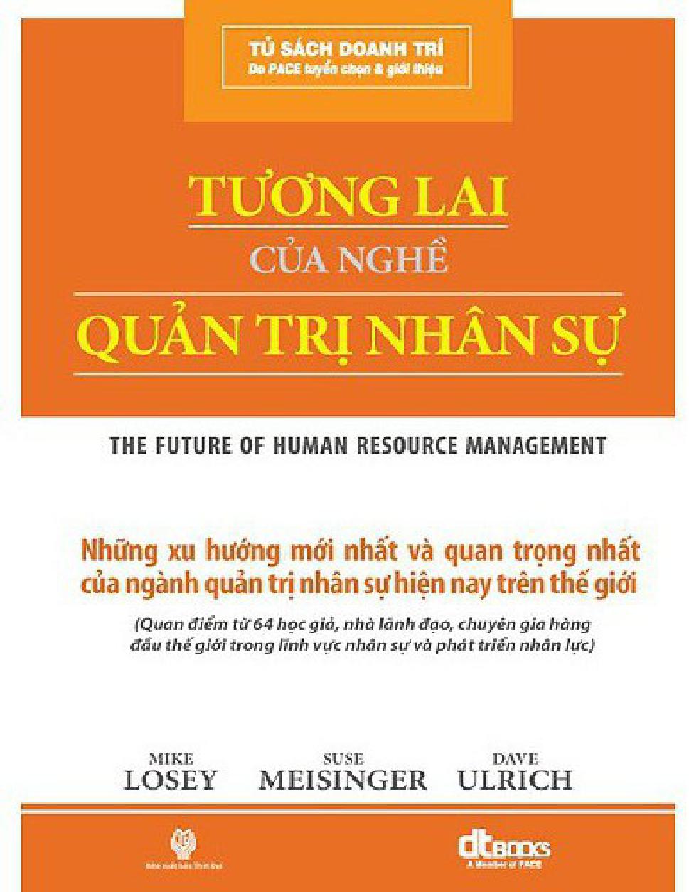 Tuong Lai Cua Nghe Quan Tri Nhan Su