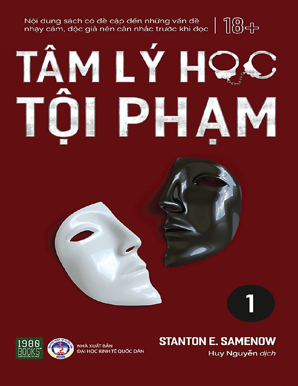 Tâm Lý Học Tội Phạm Tập 1