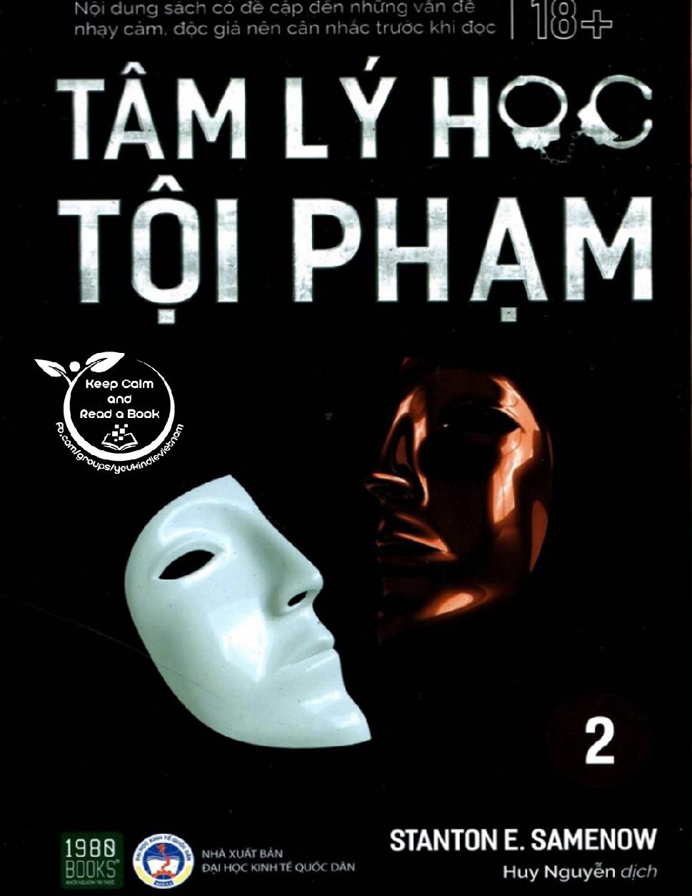 Tâm Lý Học Tội Phạm Tập 2