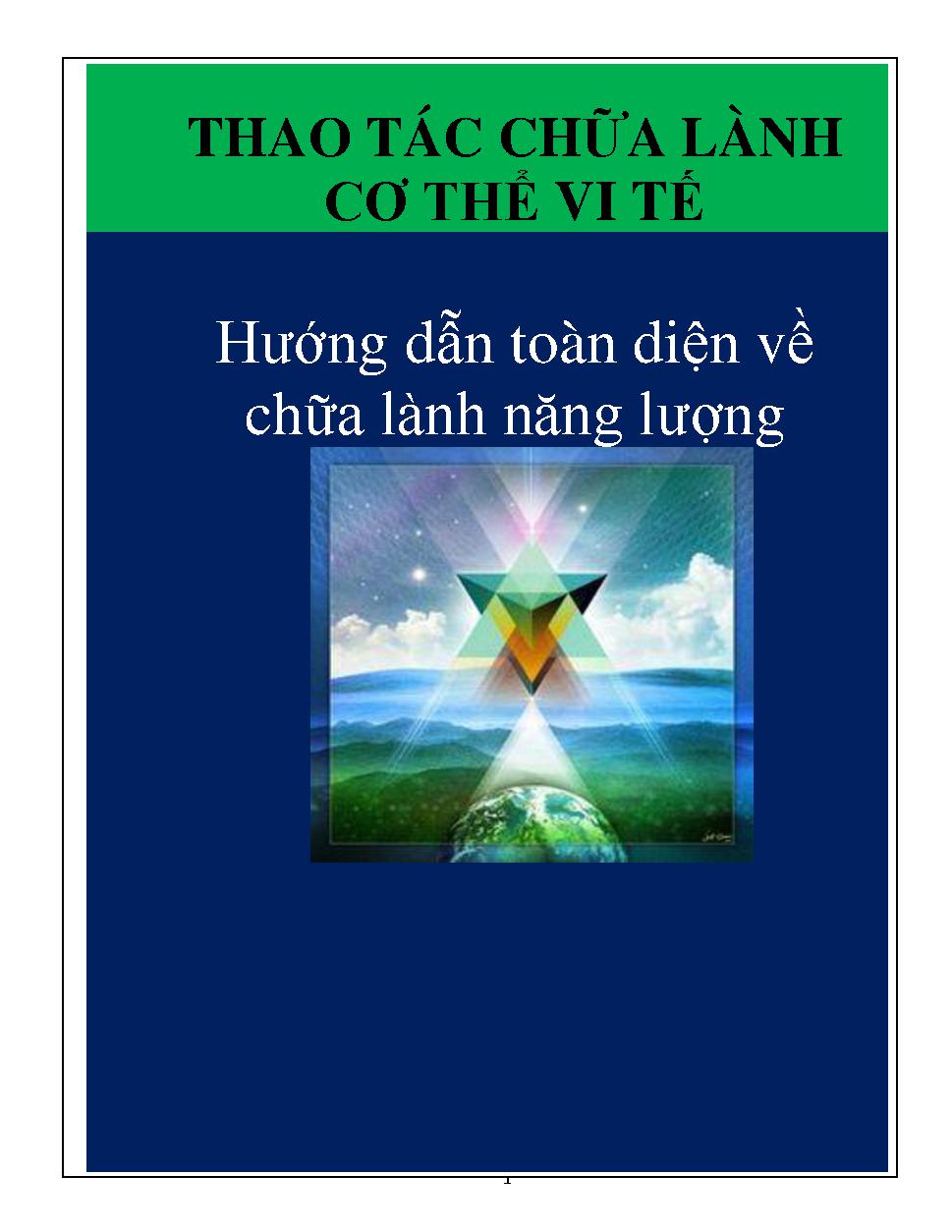 Thao Tác Chữa Lành Cơ Thể Vi Tế