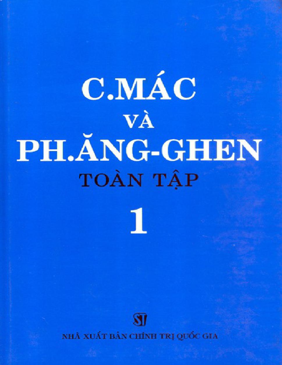 C. Mac va Ph. Angghen toan tap Tap 1