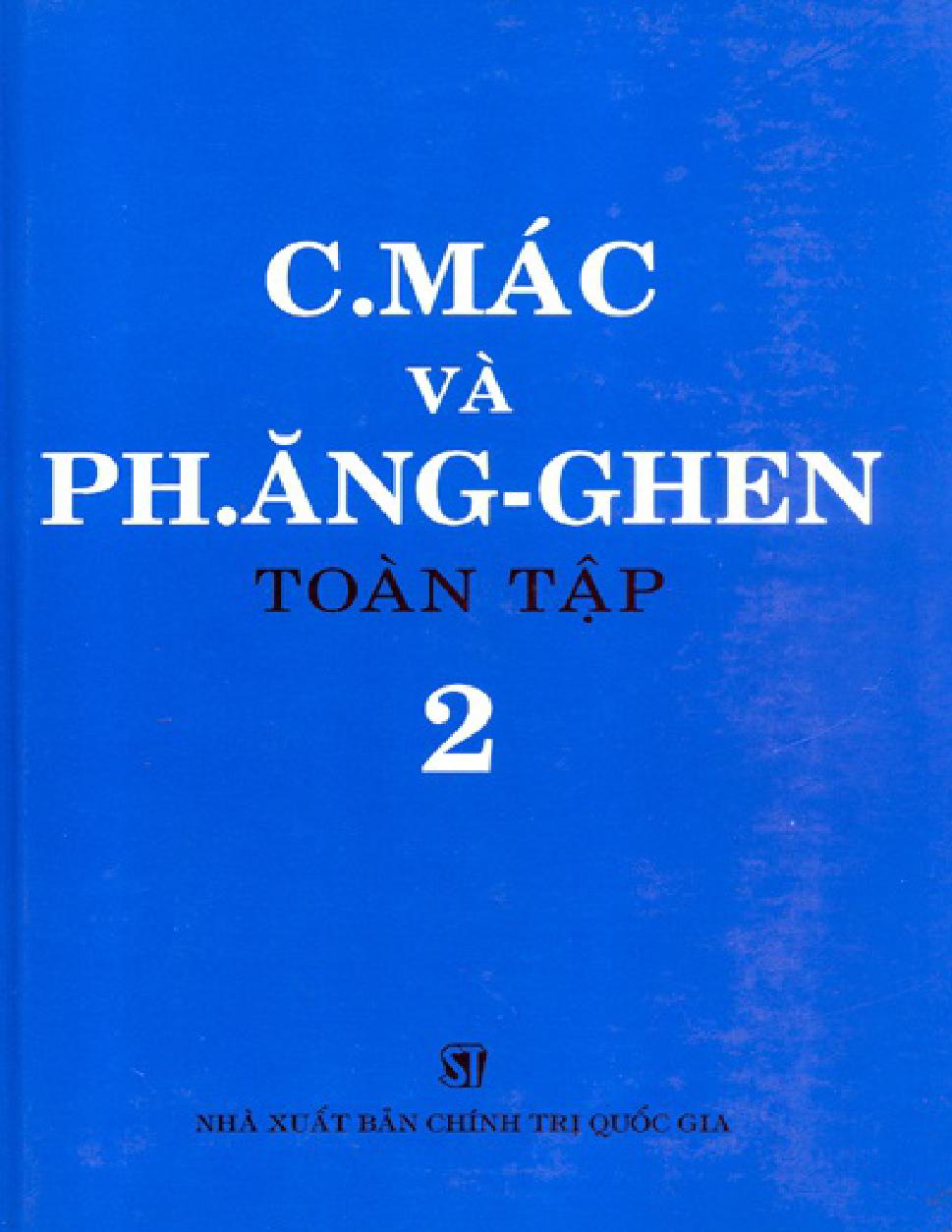 C. Mac va Ph. Angghen toan tap Tap 2