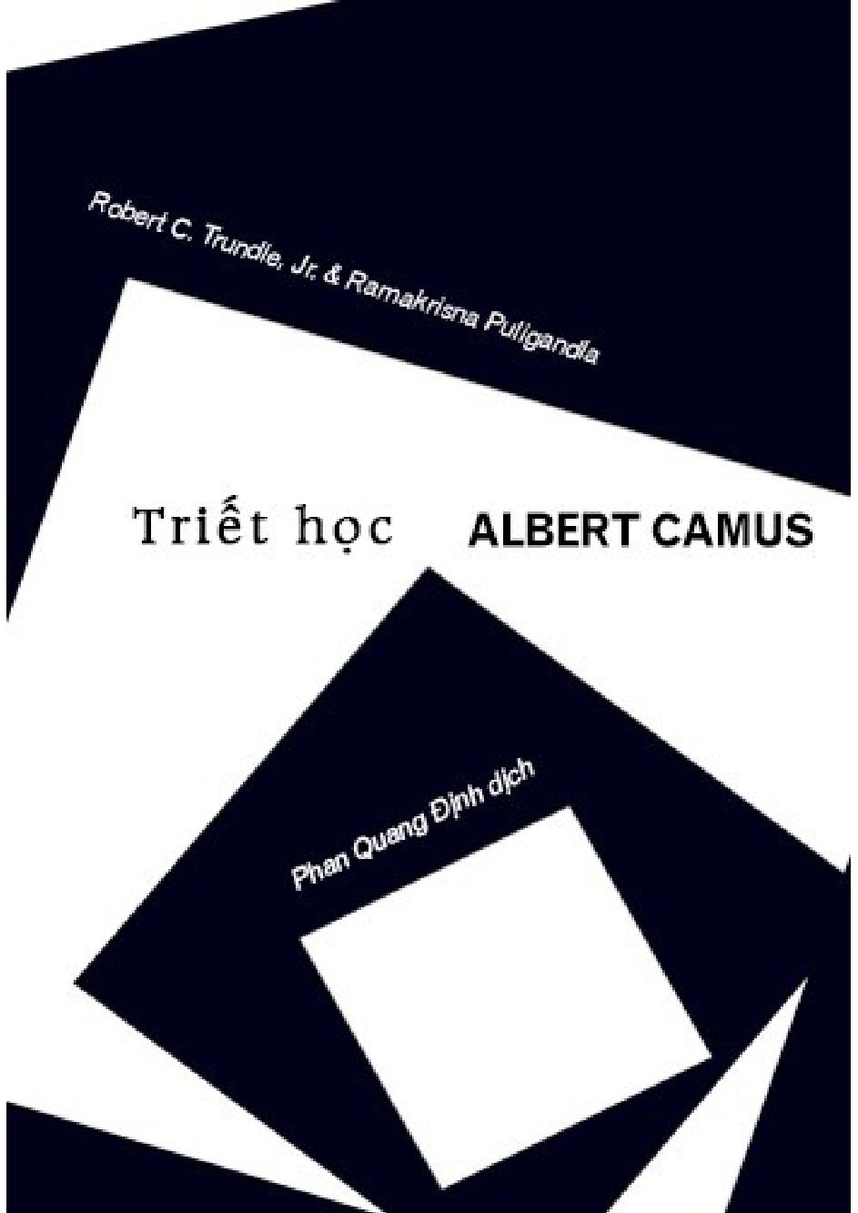 Triet hoc Albert Camus