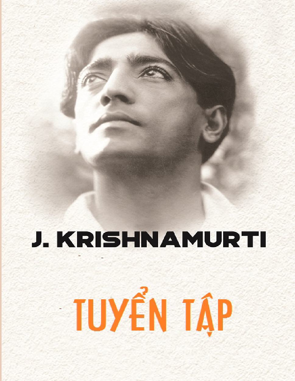 Tuyen Tap Krishnamurti