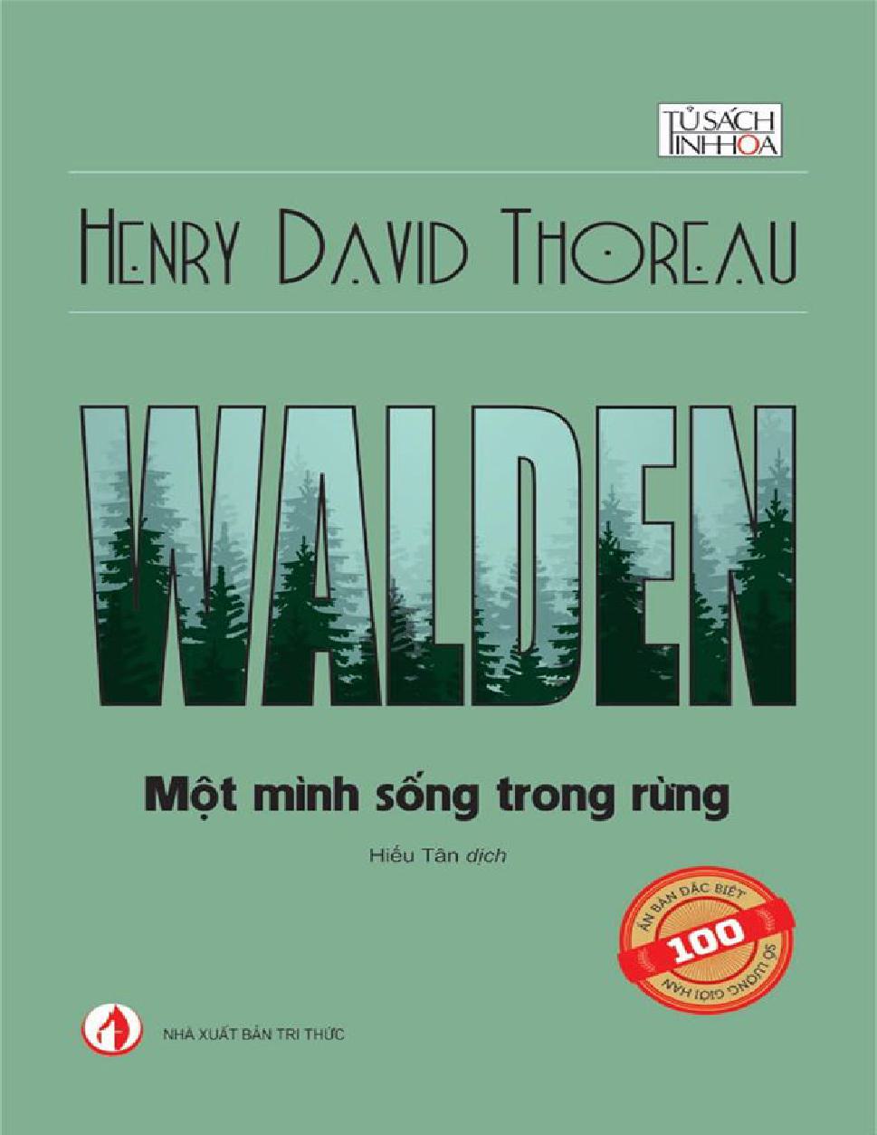 Walden _ Mot Minh Song Trong Rung