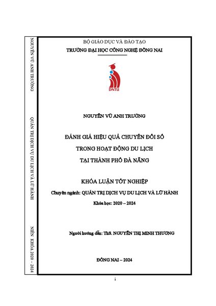 Đánh giá hiệu quả chuyển đổi số trong hoạt động du lịch tại thành phố Đà Nẵng