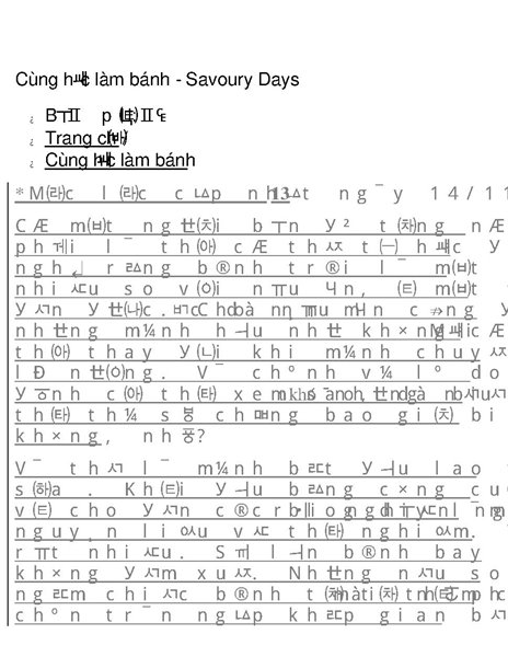 Nhật Ký Học Làm Bánh 3 - Khi bấp vắng lò/Linh Trang