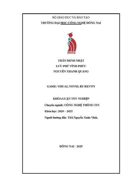 Game: Visual Novel by Ren'py