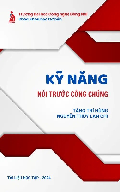 CB70303 _Ky nang noi truoc cong chung - Kỹ năng nói trước công chúng