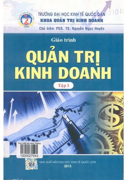 Giáo trình Quản trị Kinh doanh 1 - QT70052 - Nhập môn quản trị kinh doanh