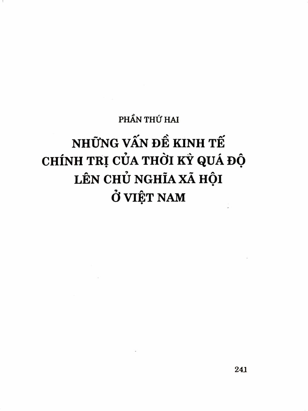 Giáo trình kinh tế chính trị Mác - Lê Nin - Phần 2