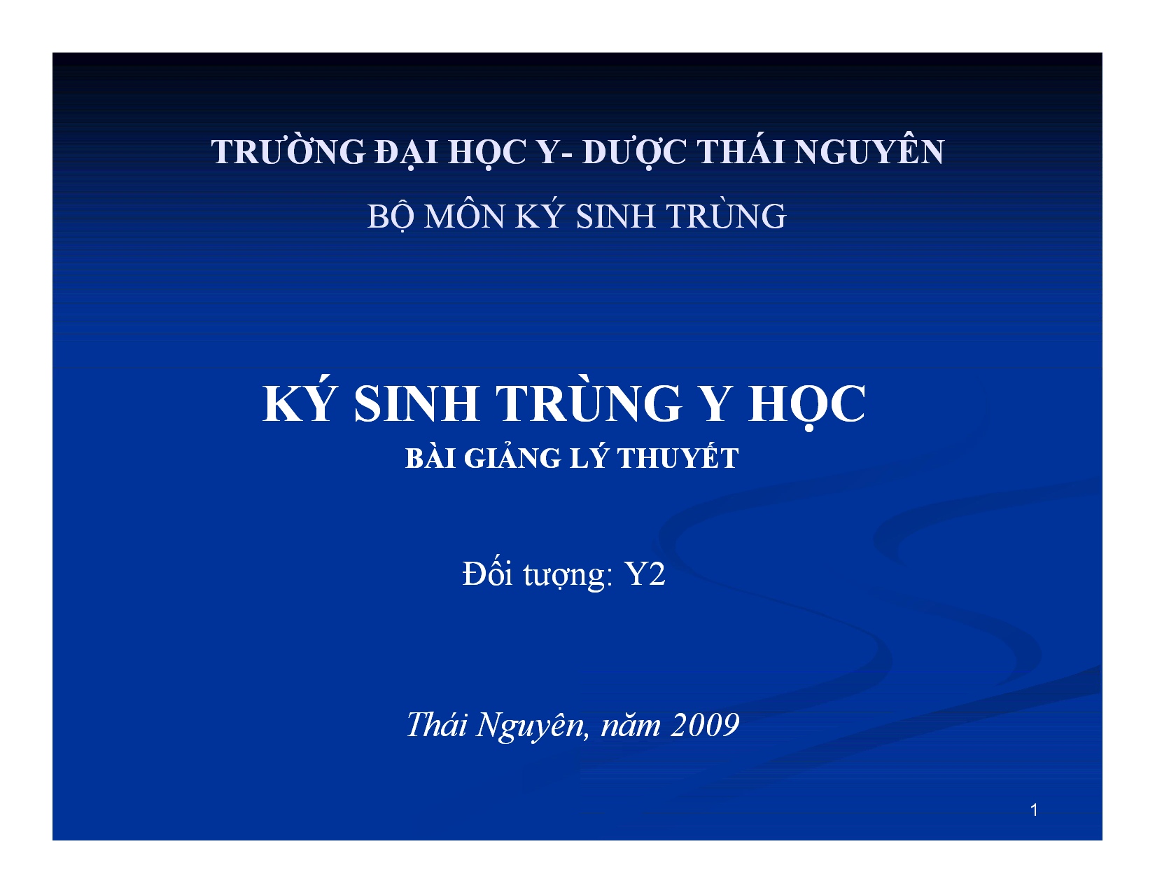 Ký sinh trùng y học