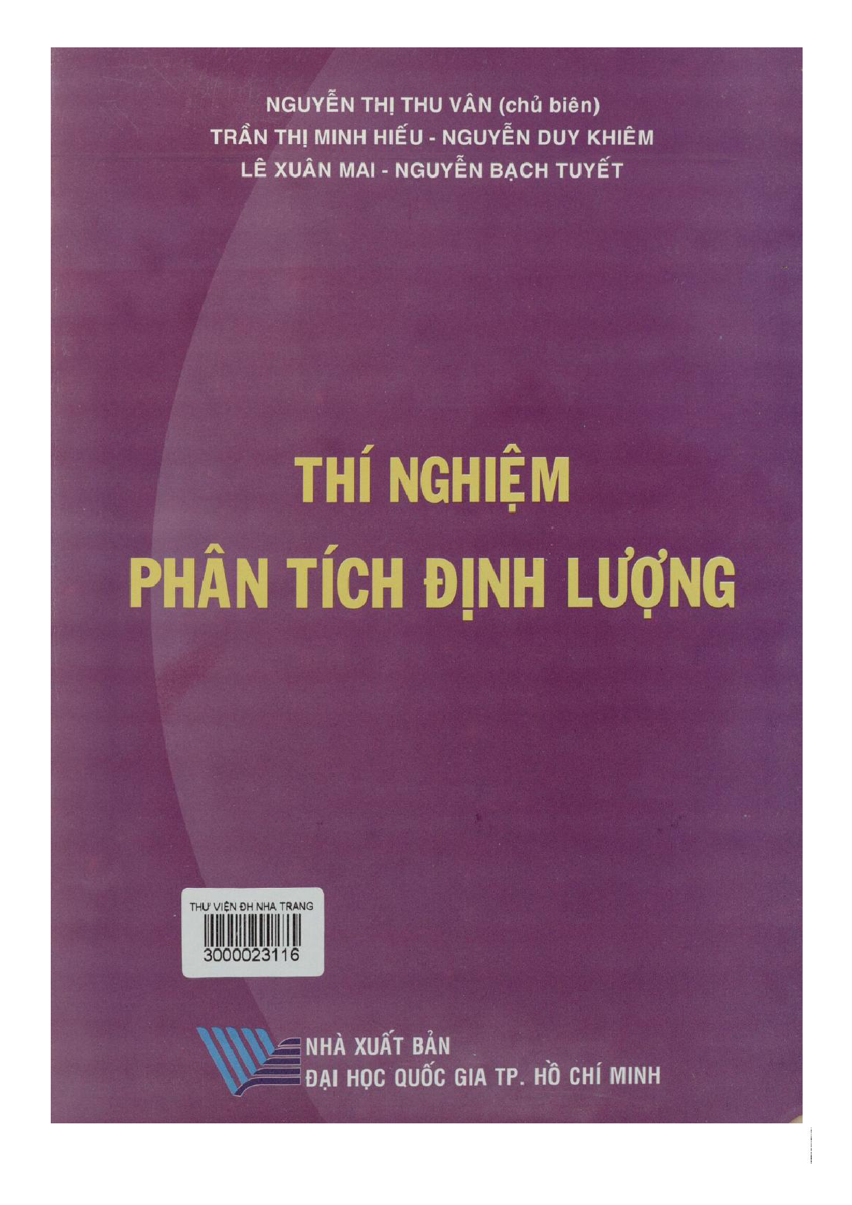 Thí nghiệm phân tích định lượng