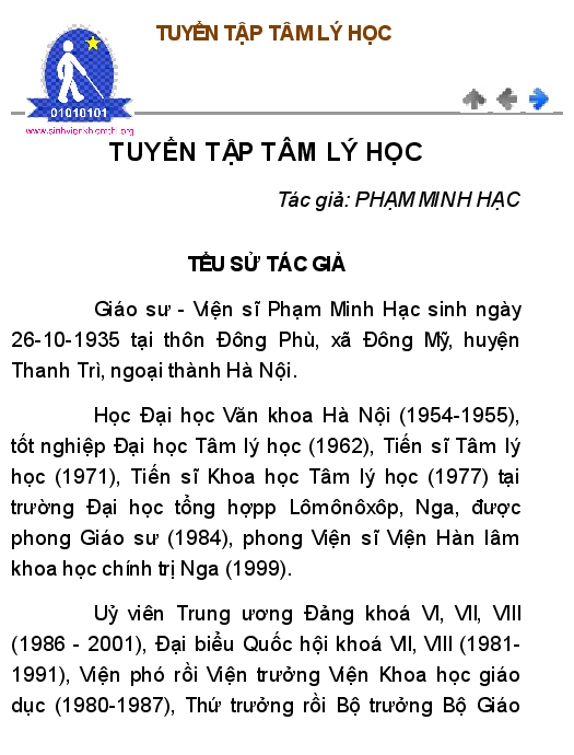 Tuyển tập tâm lý học