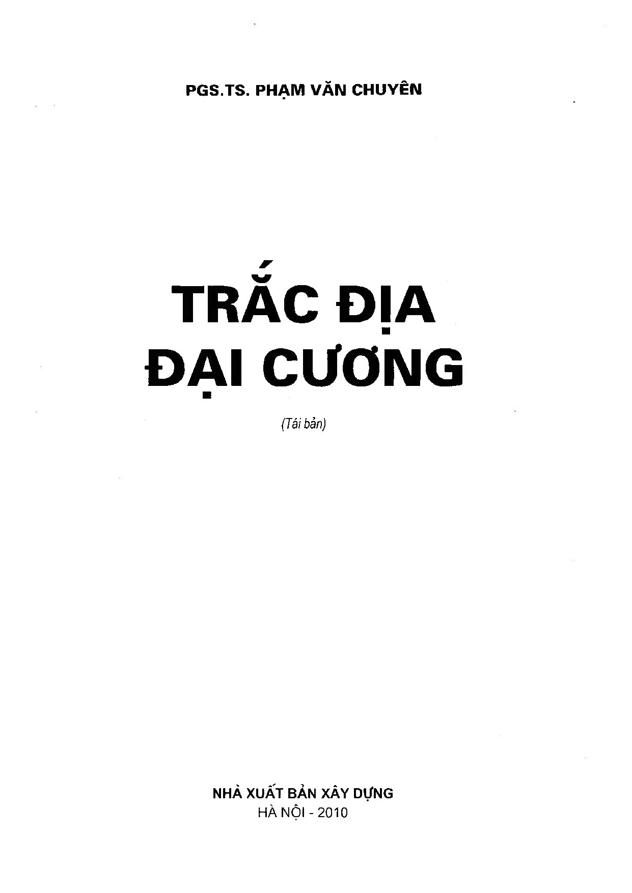 Trắc địa đại cương