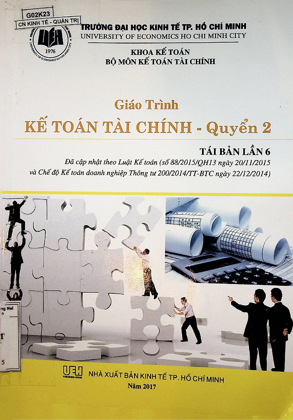 Giáo trình kế toán tài chính. $nQuyển 2