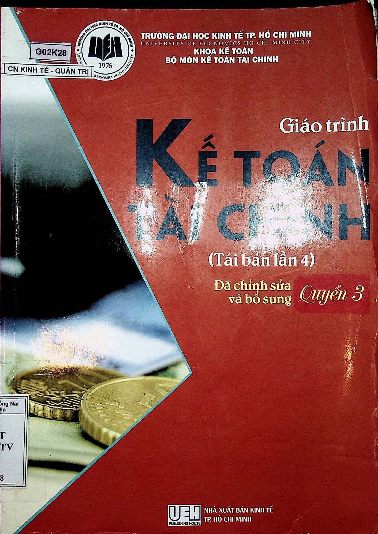 Giáo trình kế toán tài chính. $nQuyển 3