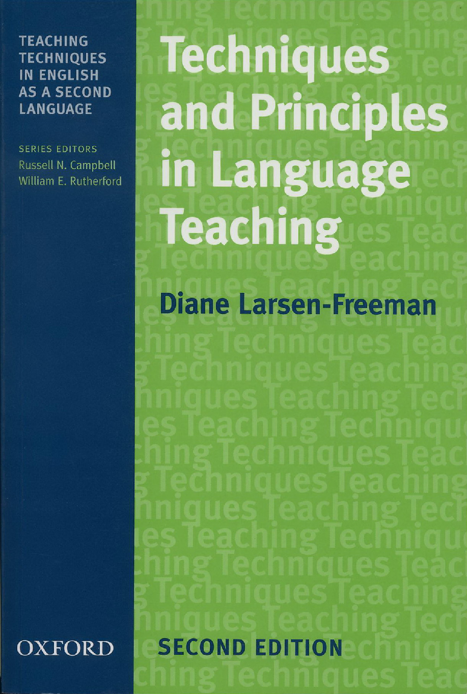 Techniques and-principles in language teaching