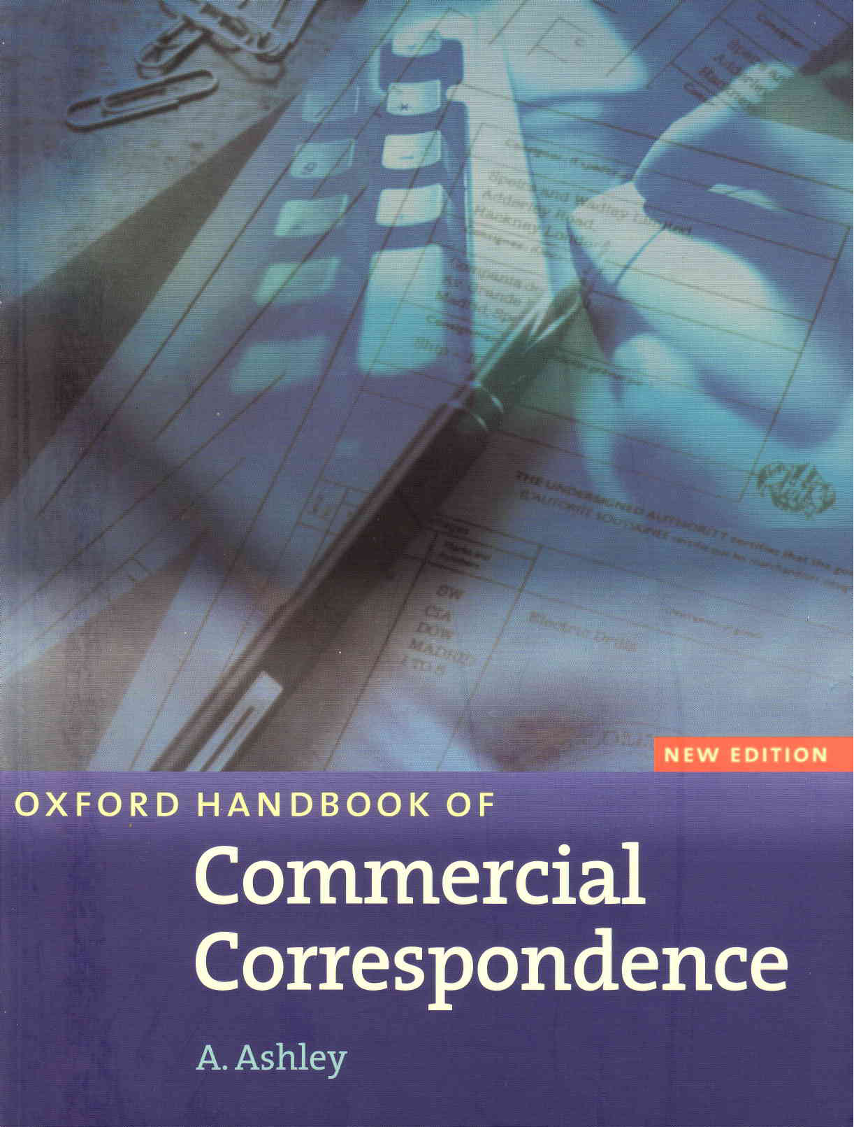 Oxford Handbook of Commercial 
Correspondence