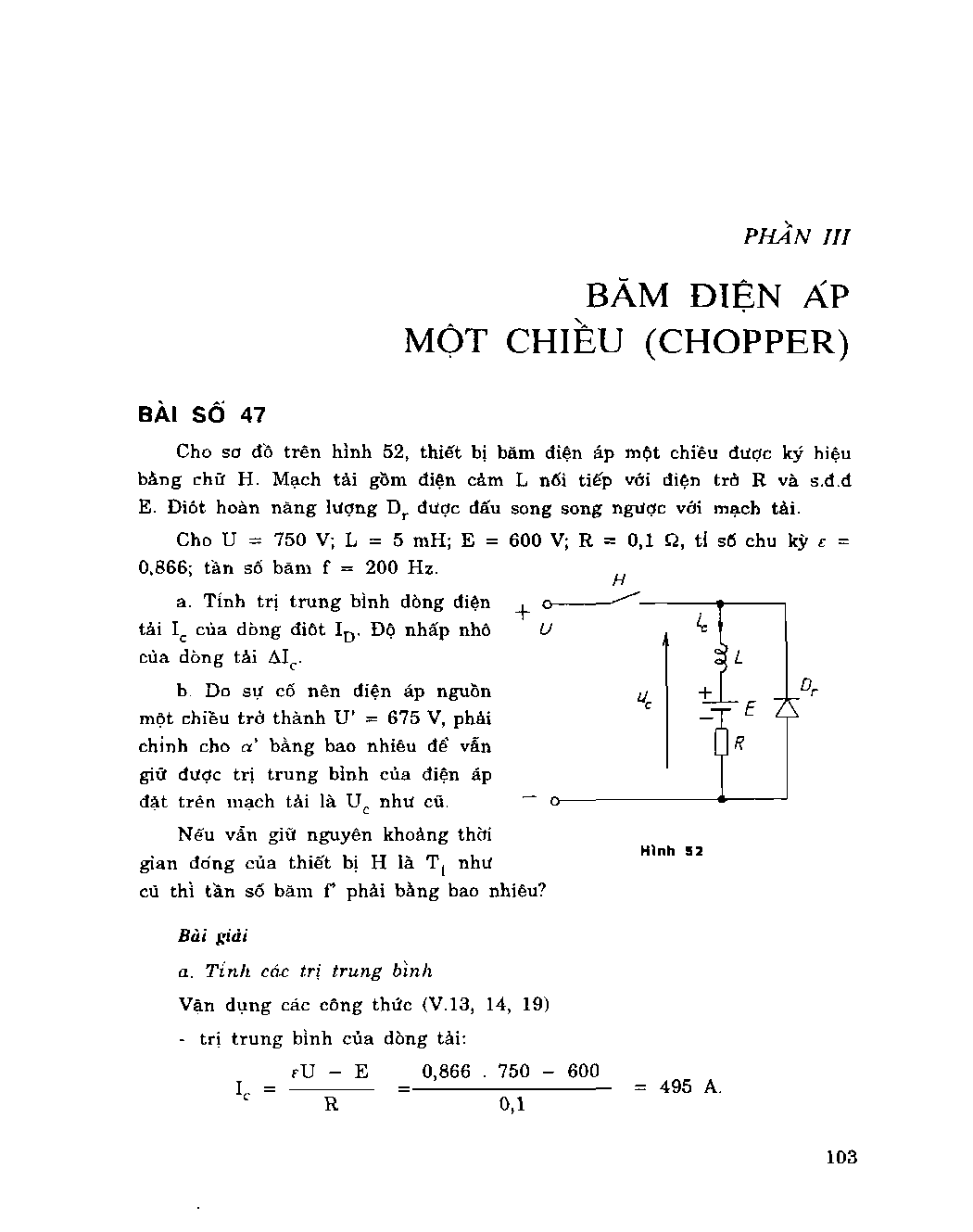 Điện tử công suất bài tập - bài giải và ứng dụng