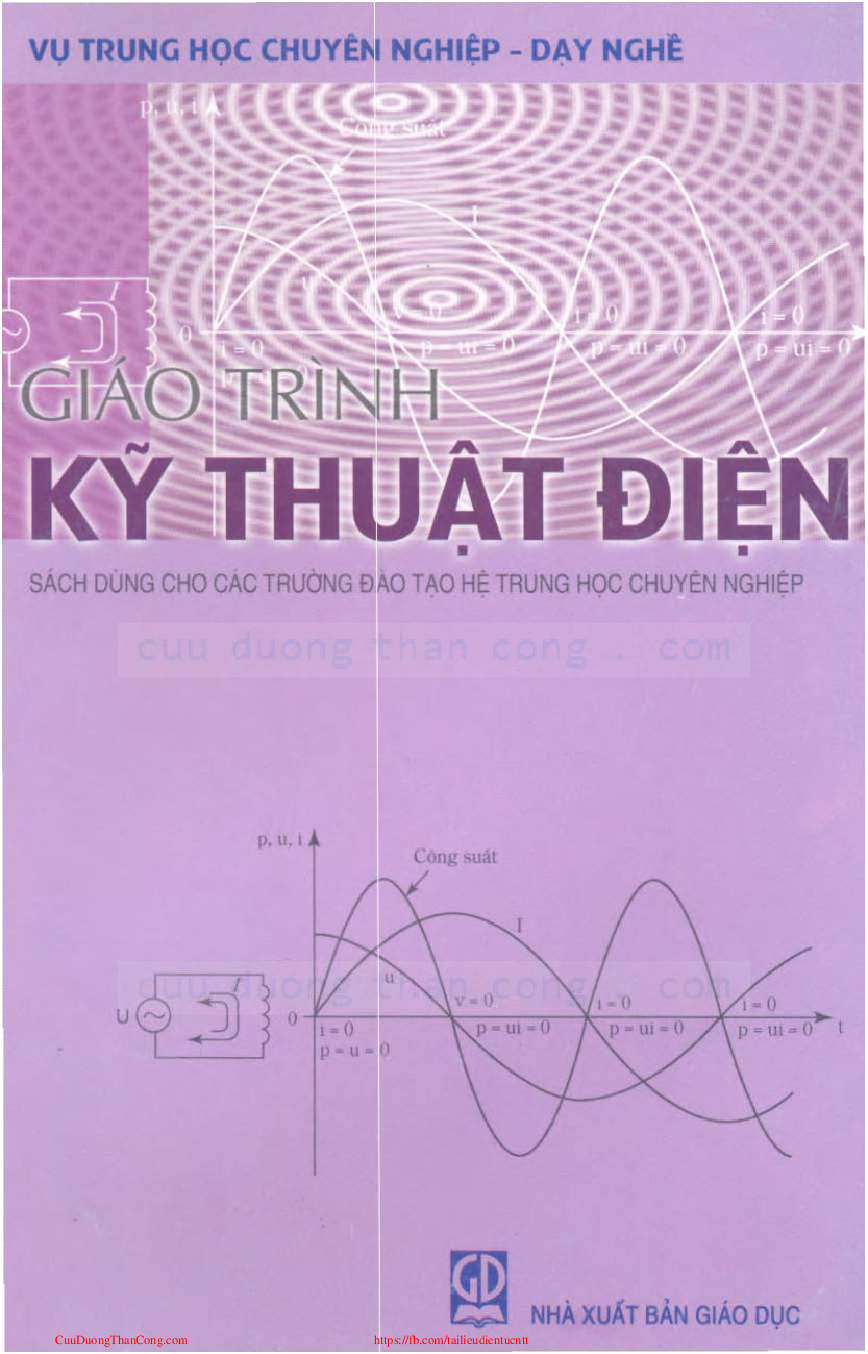 Giáo trình kỹ thuật điện - Sách dùng cho các trường hệ trung học chuyên nghiệp