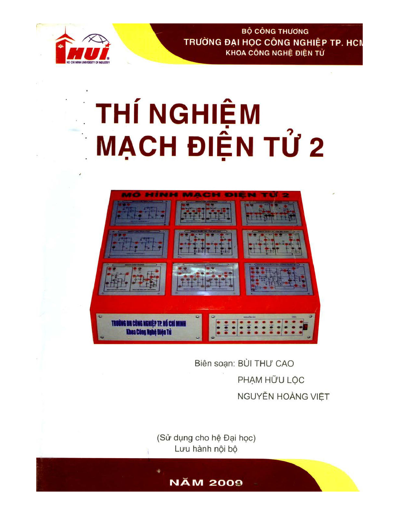 Thí nghiệm mạch điện tử 2