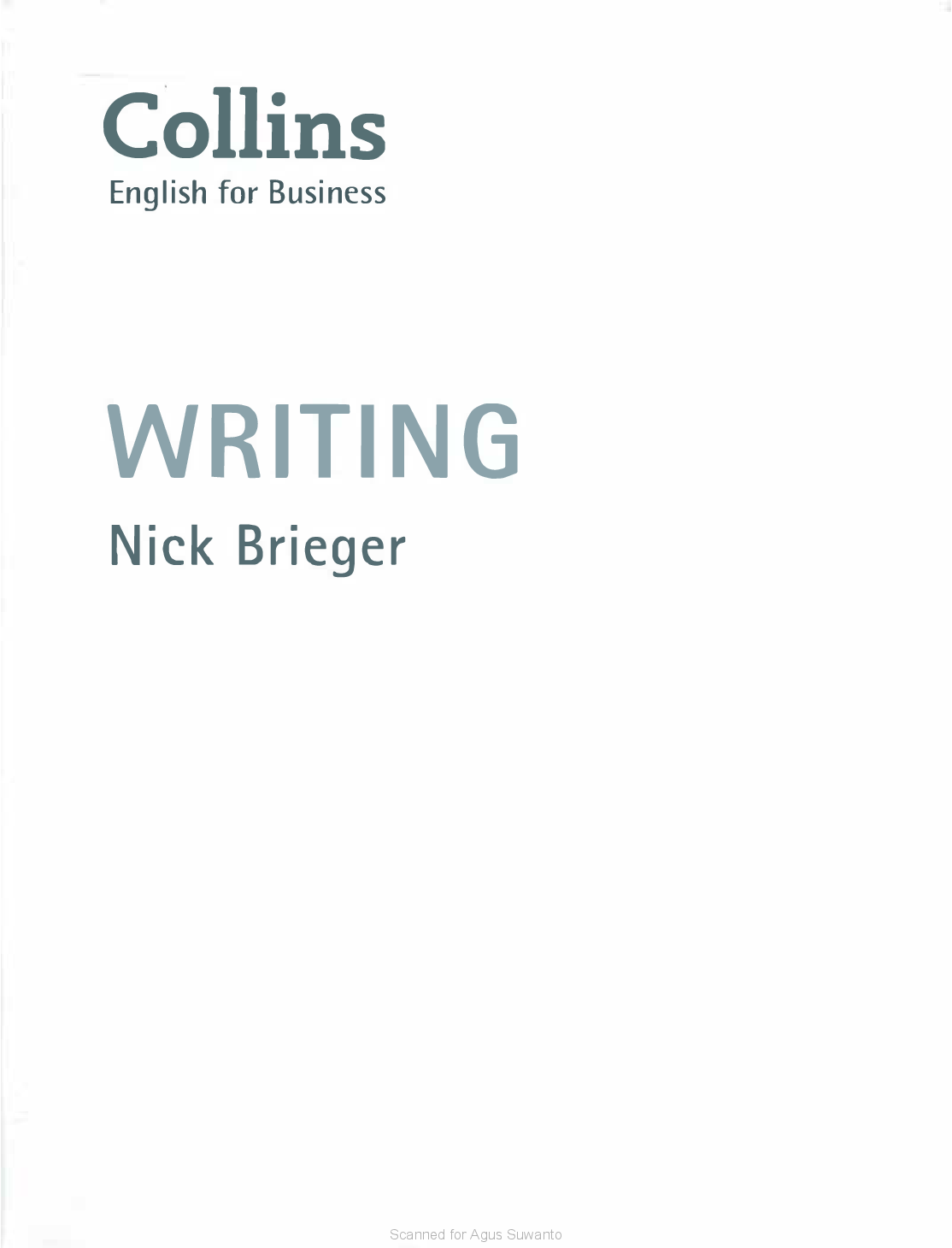 English For Business Writing