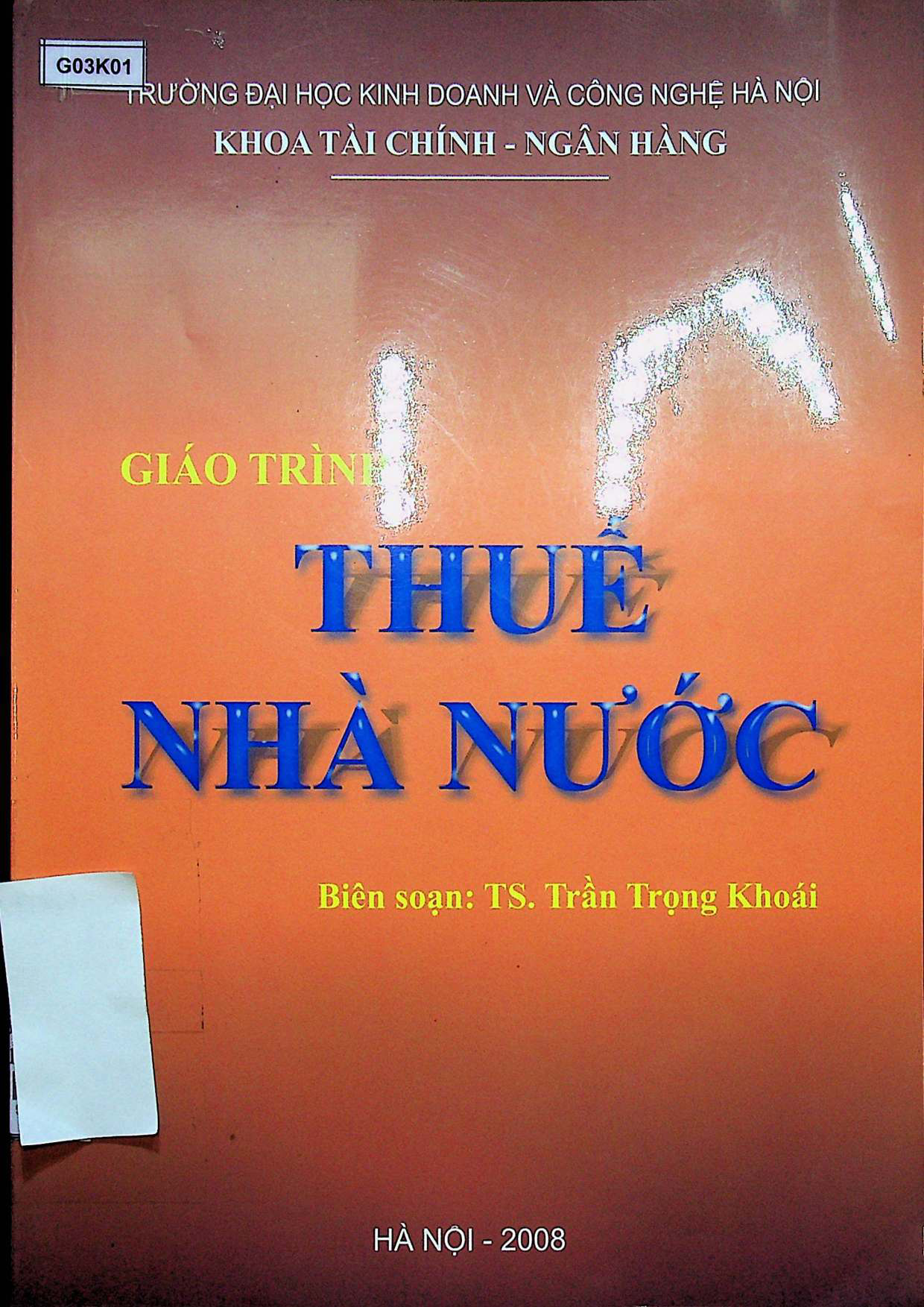 Giáo trình thuế Nhà nước