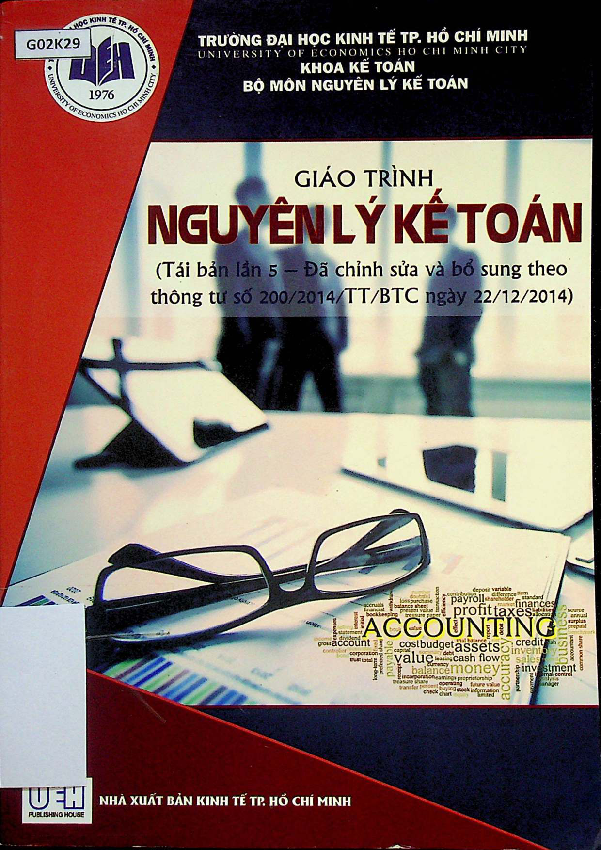 Giáo trình nguyên lý kế toán / Võ Văn Nhị (ch.b.), Nguyễn Thị Mỹ Hoàng, Lư Thị Thanh Nhàn