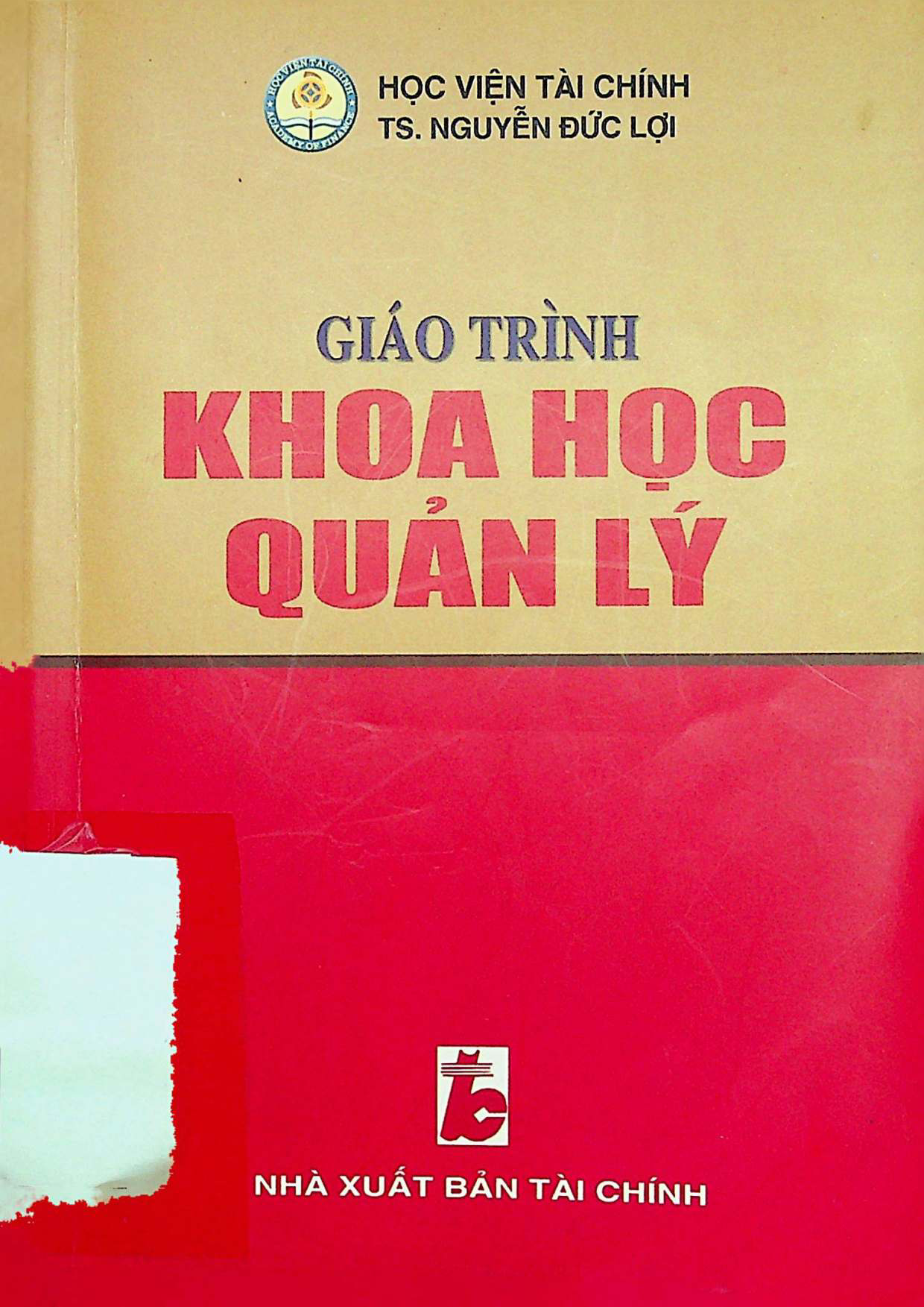 Giáo trình khoa học quản lý