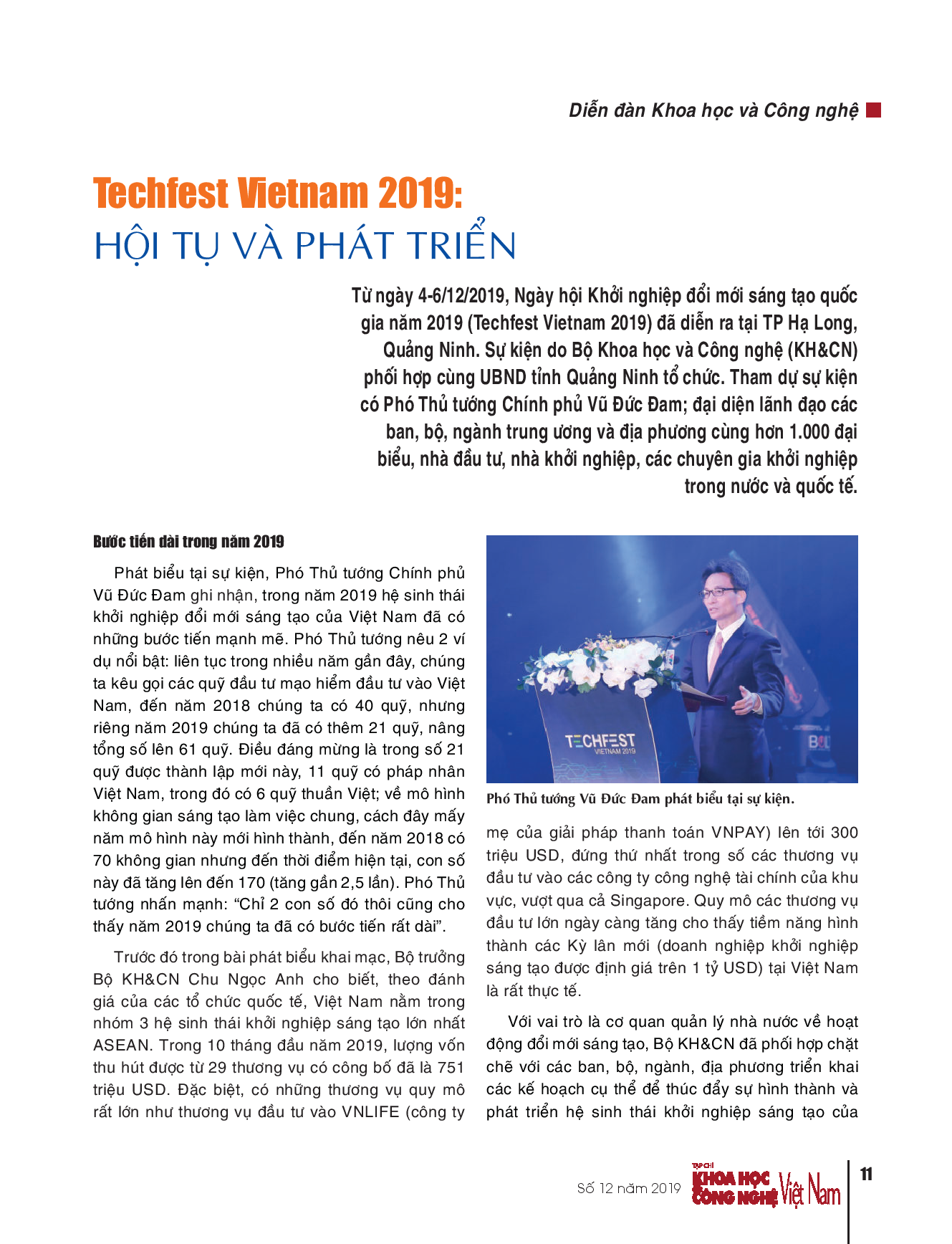 Techfest Vietnam 2019: Hội tụ và phát triển