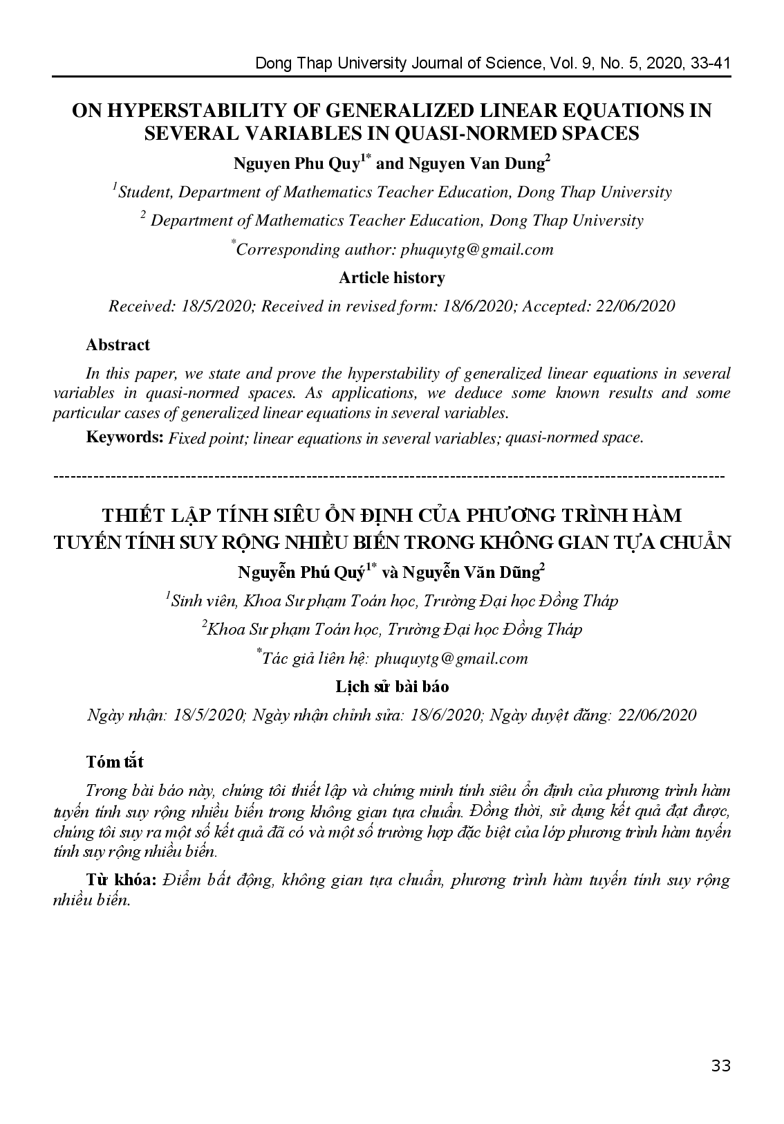 On Hyperstability Of Generalized Linear Equations In Several Variables In Quasi-Normed Spaces