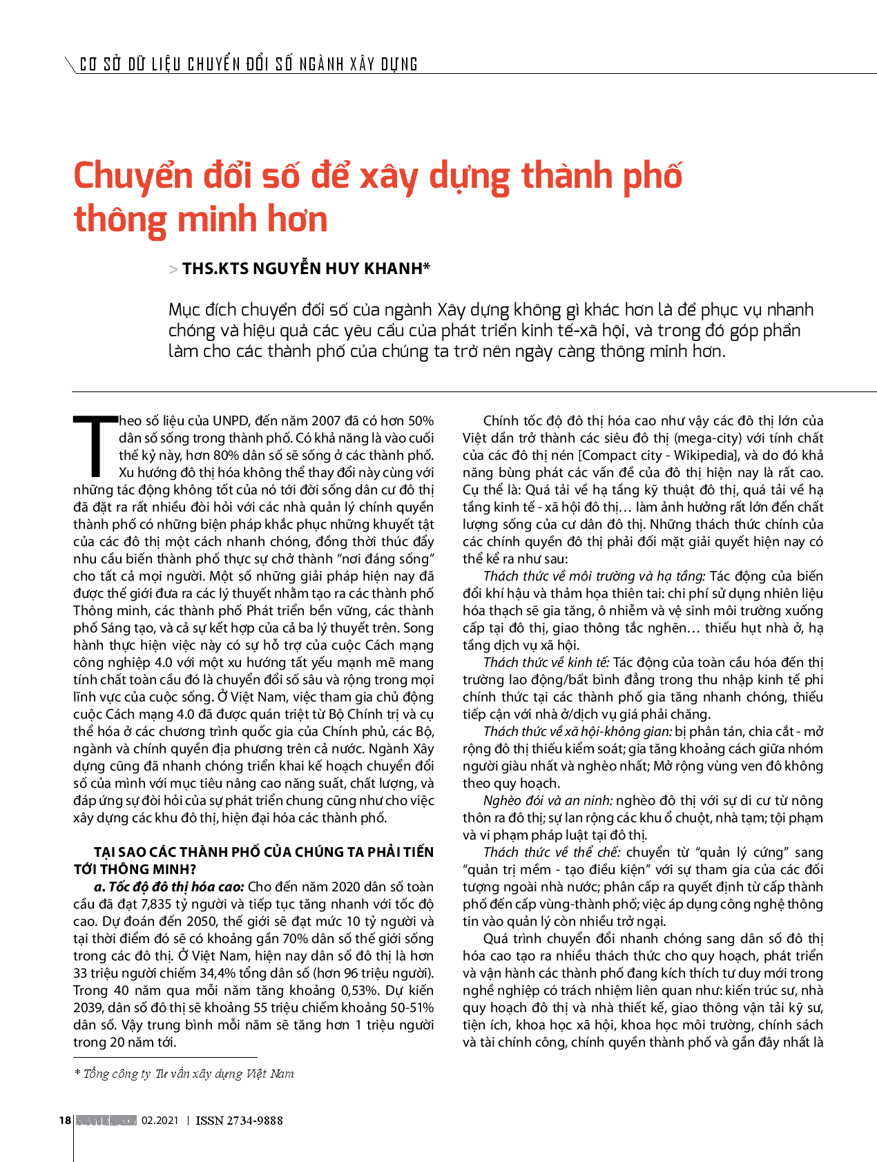 Chuyển Đổi Số Để Xây Dựng Thành Phố Thông Minh Hơn