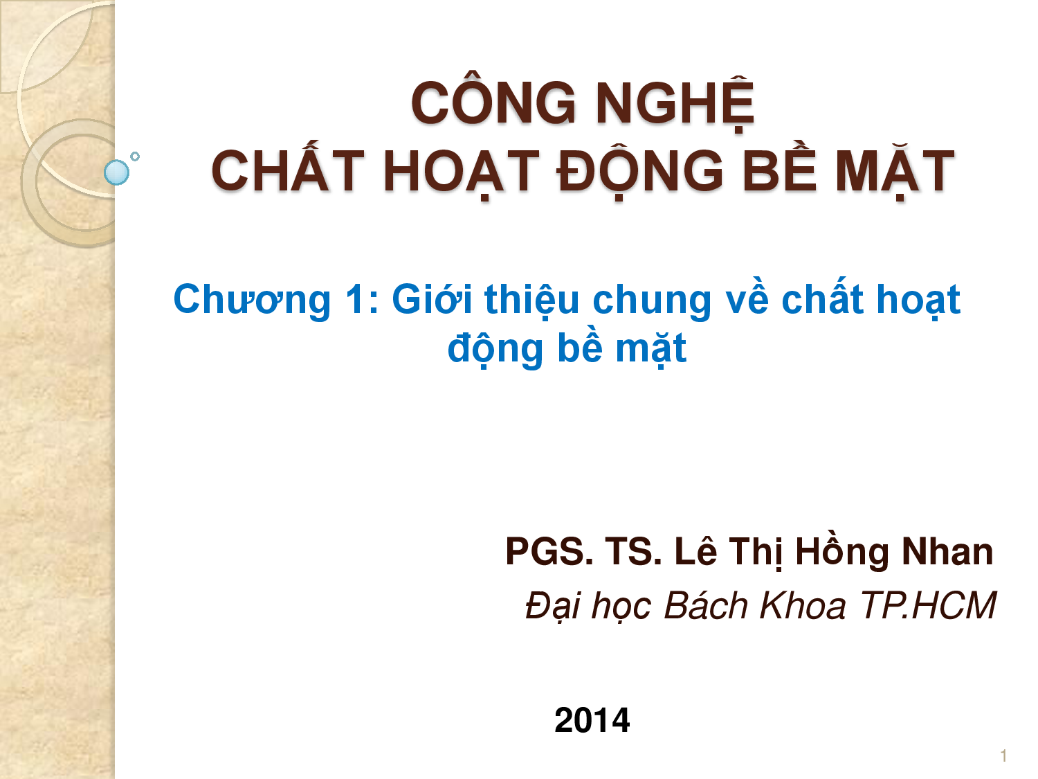 Công nghệ chất hoạt động bề mặt