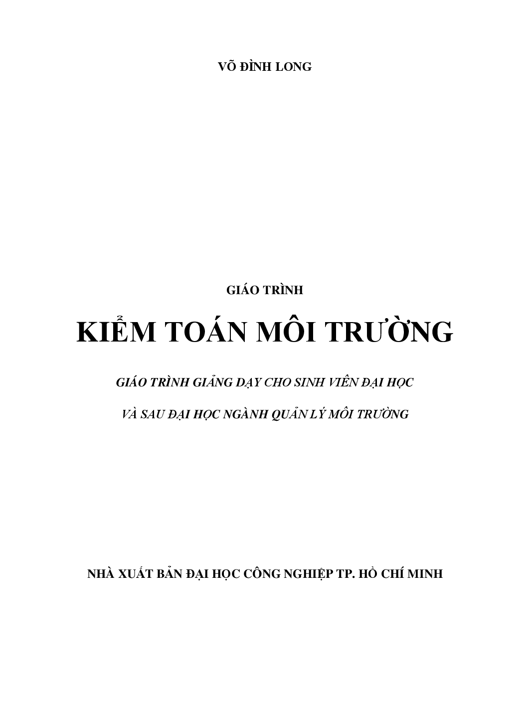 Kiểm toán môi trường