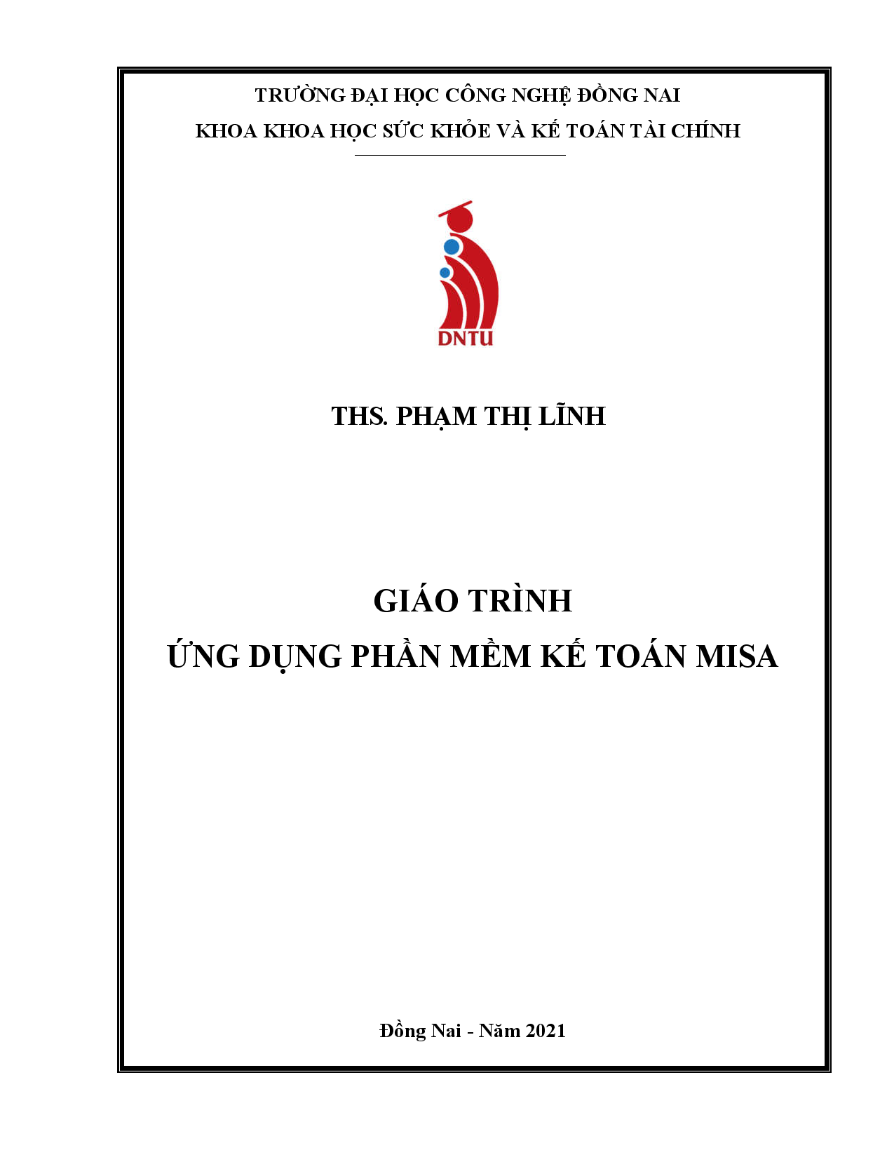 Giáo trình ứng dụng phần mềm kế toán misa