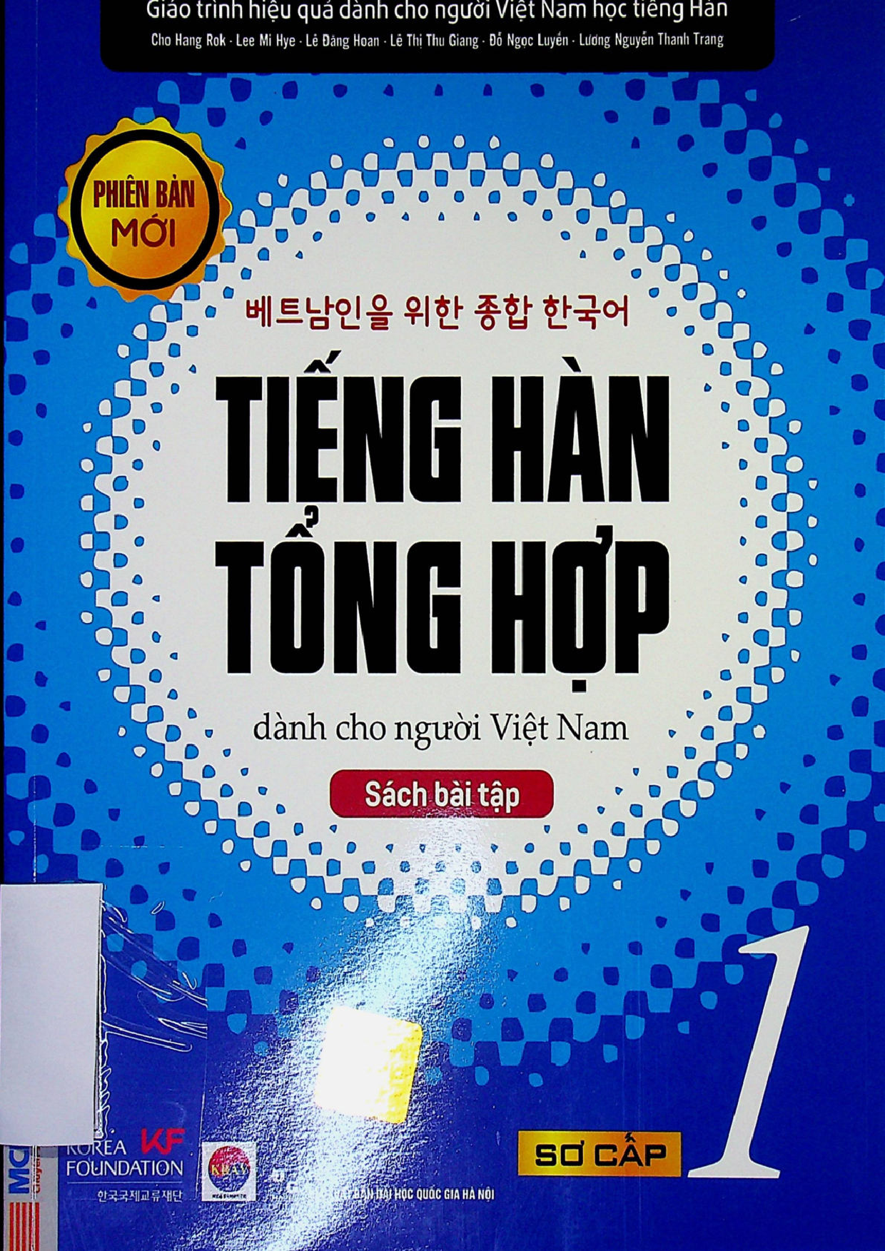 Tiếng Hàn tổng hợp dành cho người Việt Nam -  Sách bài tập - sơ cấp 1