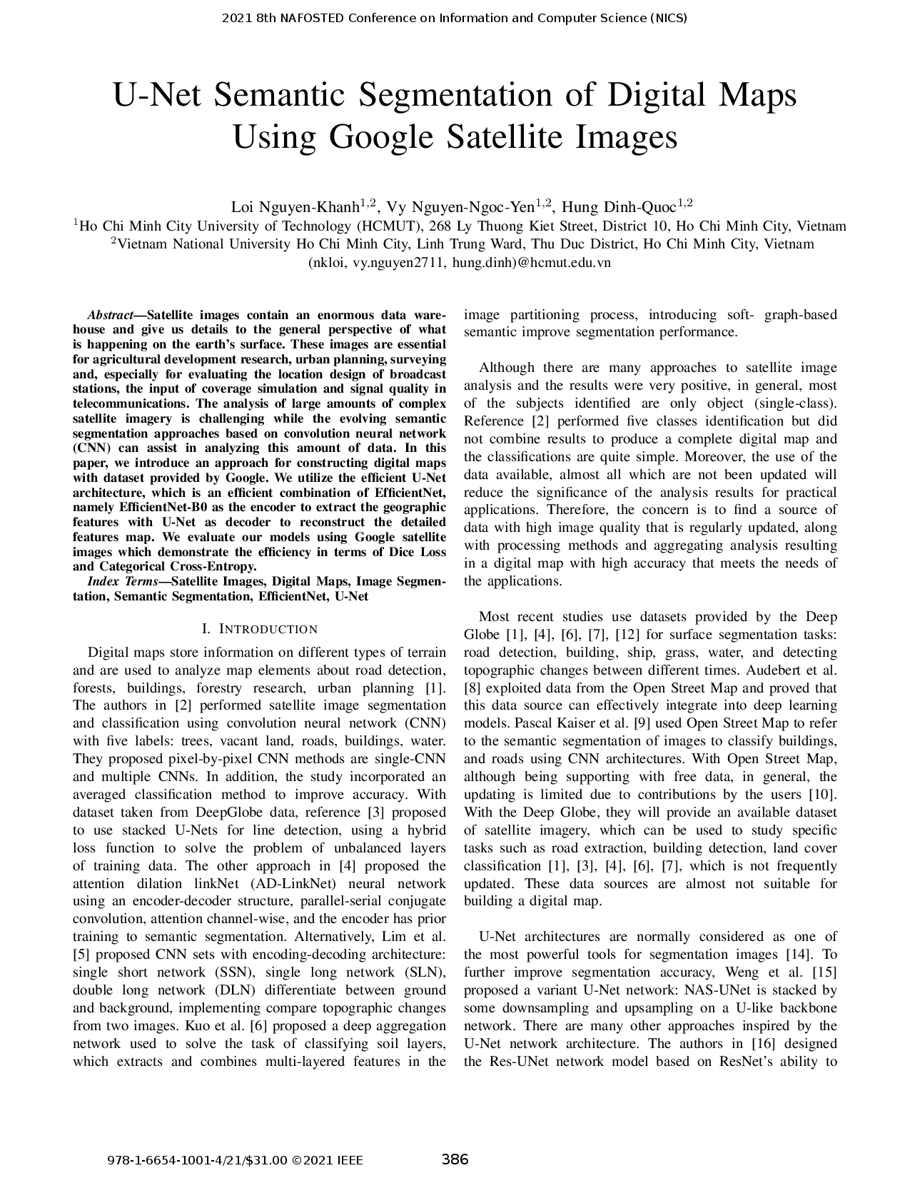 U-Net Semantic Segmentation of Digital Maps Using Google Satellite Images