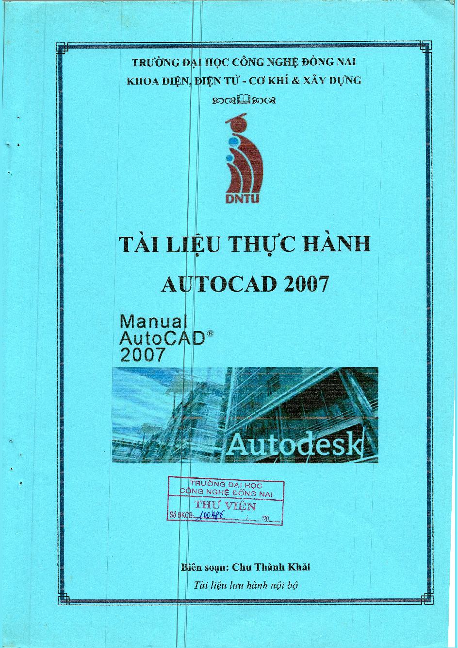 Tài liệu thực hành AUTOCAD 2007