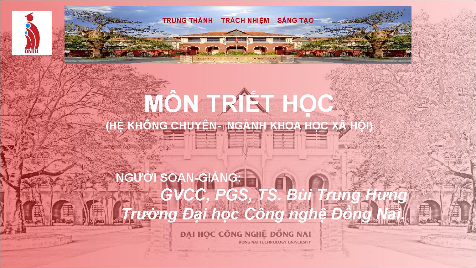 Triết học Mác - Lênin