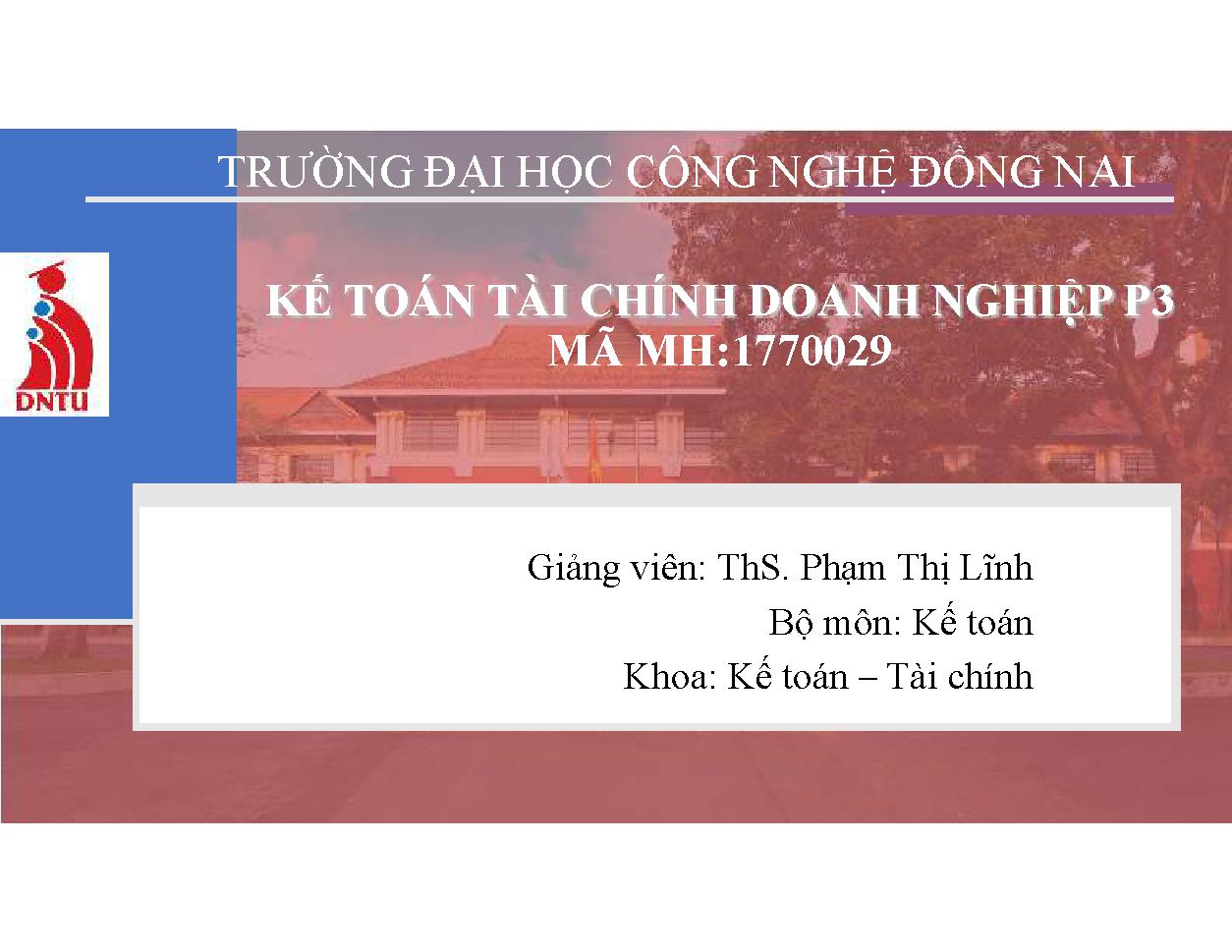 Kế toán tài chính doanh nghiệp P3