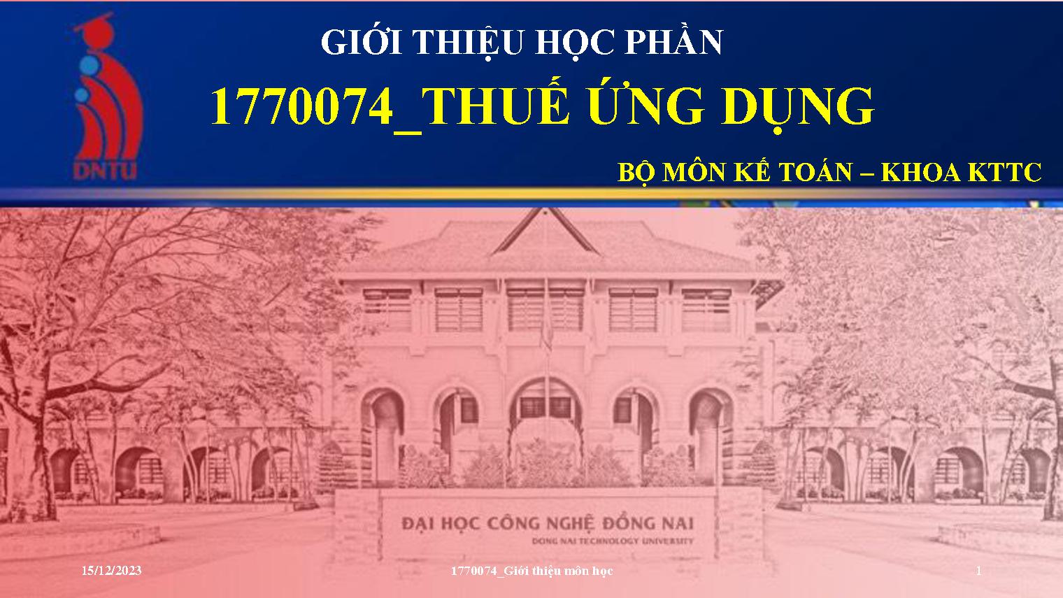 Thuế ứng dụng