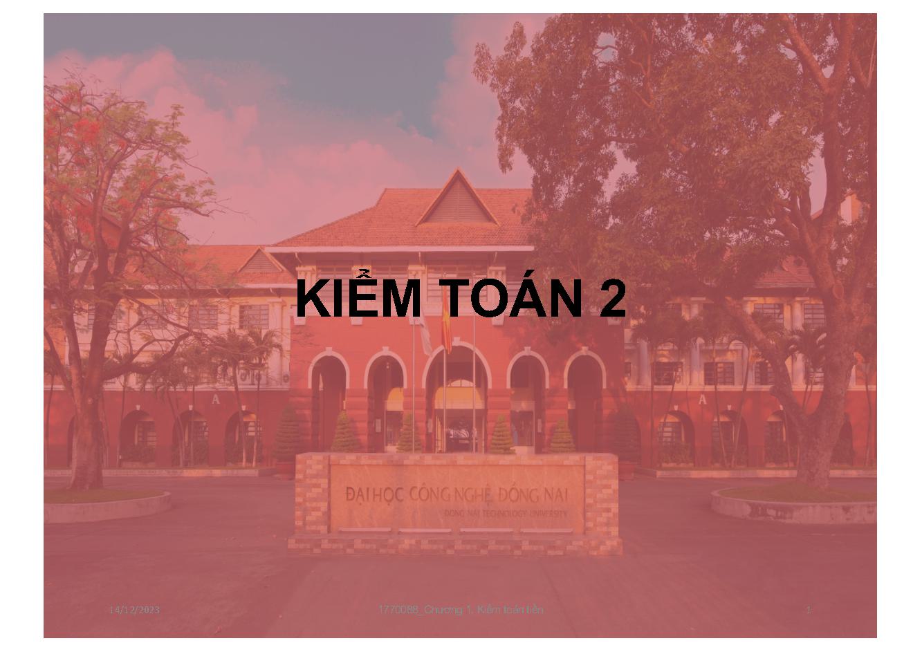 Kiểm toán 2