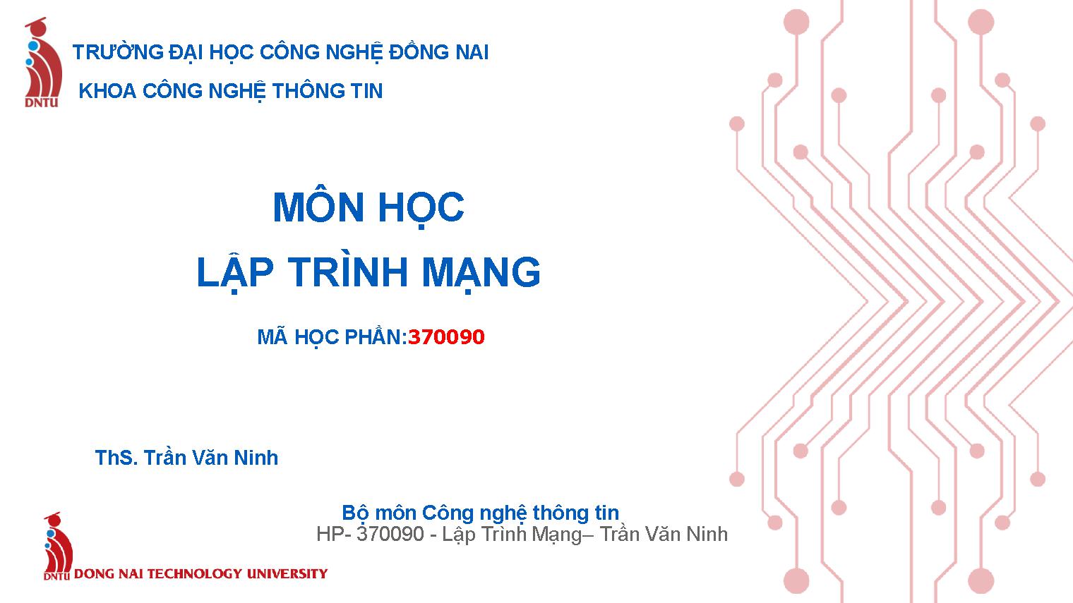 Lập trình mạng