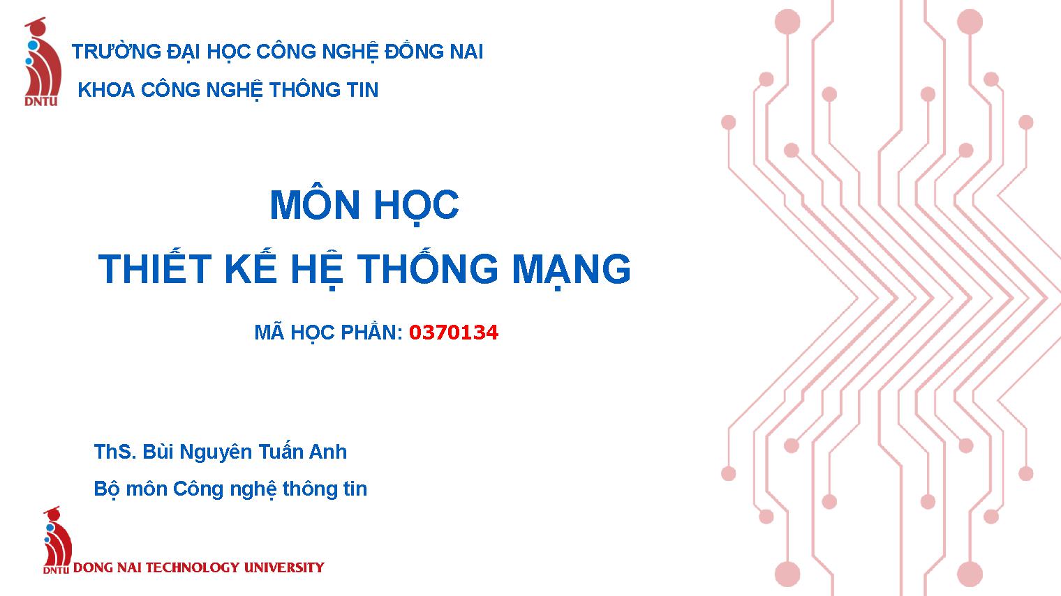 Thiết kế hệ thống mạng