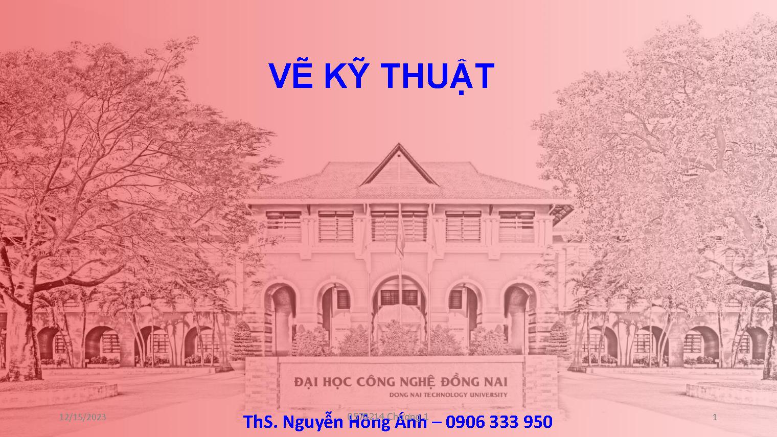 Vẽ Kỹ Thuật